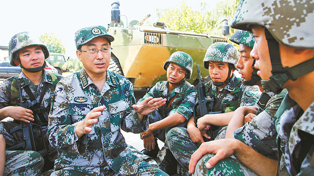 韋昌進(jìn)：我是普通一兵，永遠(yuǎn)堅(jiān)守6號哨位