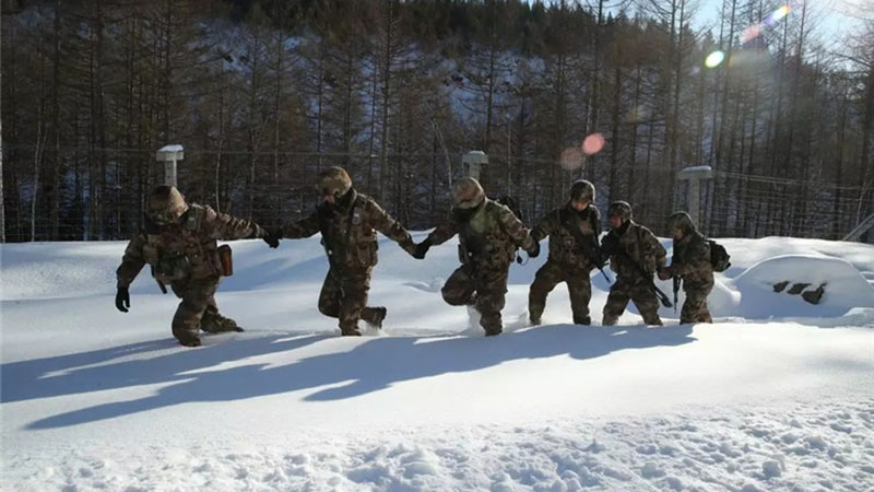 新春走軍營丨雪域邊關(guān)，深山里的“鴨綠江畔第一哨”
