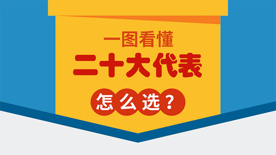 一圖看懂丨二十大代表怎么選？