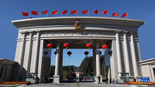 現(xiàn)地教學(xué)，國(guó)防大學(xué)聯(lián)合作戰(zhàn)學(xué)院將政治理論課堂搬到西柏坡